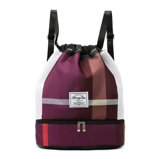 【一包多用，多色可选！】干湿分离游泳休闲双肩包，2024韩版简约瑜伽包轻便防泼水旅行包，运动 健身 旅行 一包搞定-lm！ 商品图5