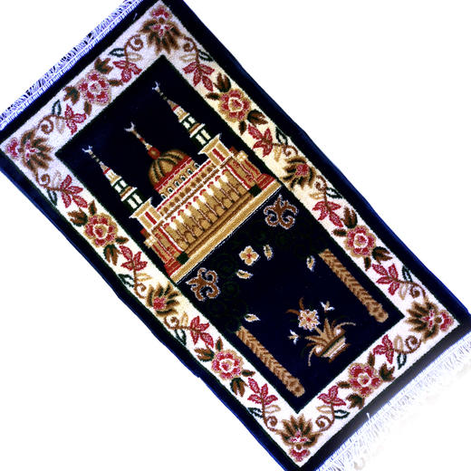 比利时机织礼拜毯 66*125cm，红绿蓝三色，12mm厚毯 商品图3