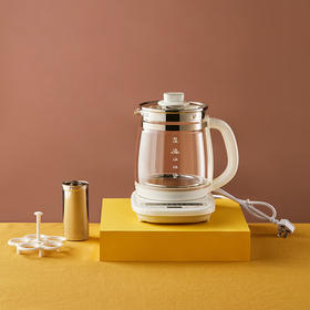 小熊（Bear）养生壶煮茶器烧水壶电热水壶迷你玻璃花茶壶保温热奶壶 YSH-C18Z2