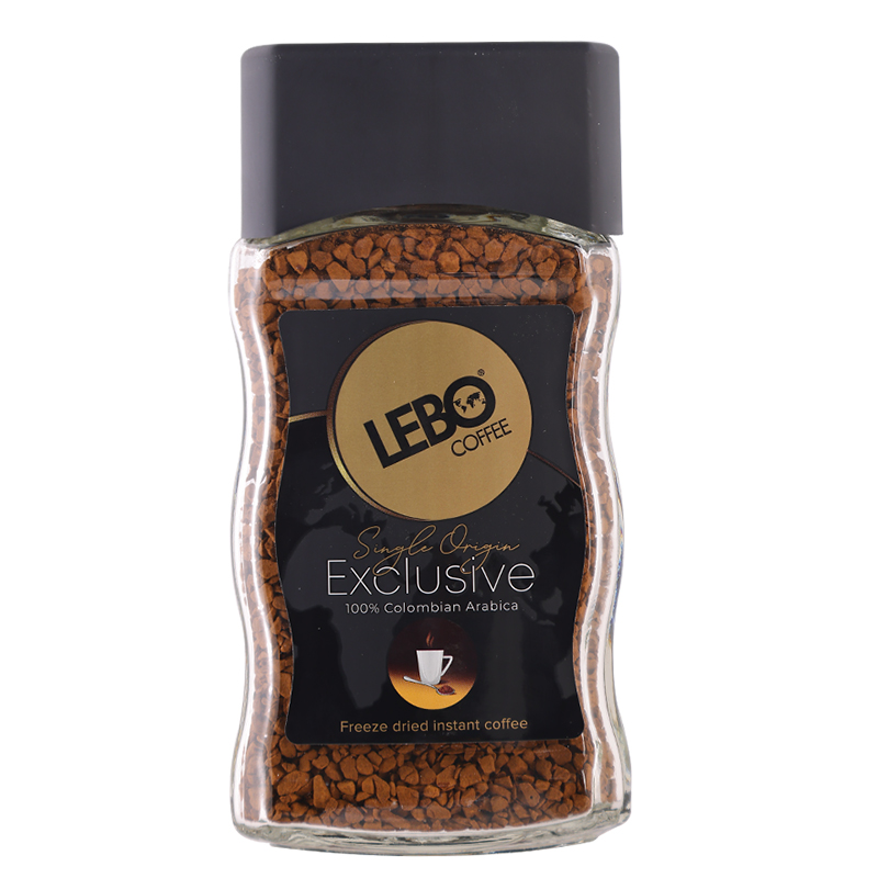 LEBOCOFFEE冻干速溶黑咖啡100g