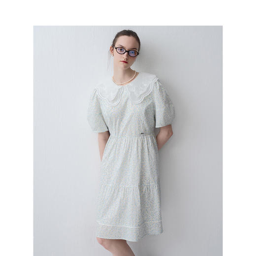 TeenieWeenie小熊碎花连衣裙女夏季女短裙TTOW242503T 商品图1