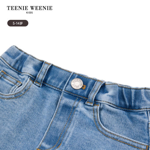 TeenieWeenie Kids小熊童装夏季女童多彩百搭休闲舒适短裤TKTJ246453N 商品图9