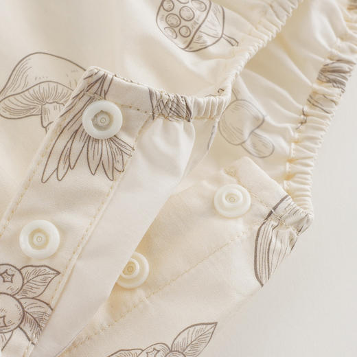 【马克珍妮 芦芙】2024年夏装女童清新果蔬纯棉花苞连体衣240376 商品图4