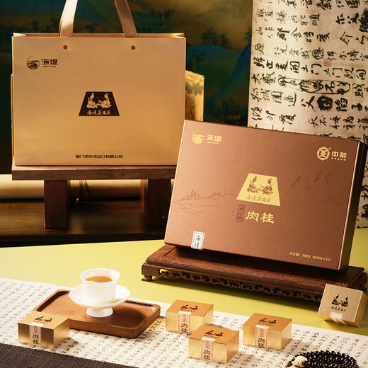 中茶海堤茶客茶AT050NEW天心岩肉桂 100克/盒12包 商品图1