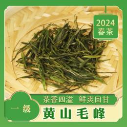 2024新茶 一级 【黄山毛峰】 白毫披身 滋味醇甘 香气如兰 500g