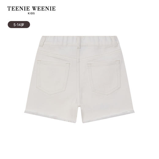 TeenieWeenie Kids小熊童装夏季女童多彩百搭休闲舒适短裤TKTJ246453N 商品图7