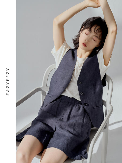 2024SS 安妮霍尔马甲短裤套装 商品图2