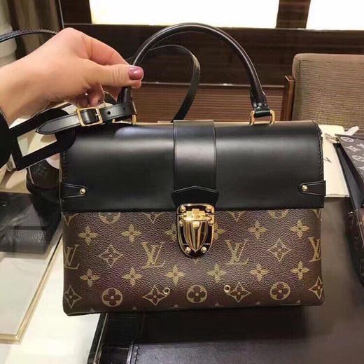 LV路易威登One Handle老花邮差包手提单肩斜挎女包 商品图5