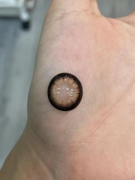 【店主实拍】新品黑金棕色大直径-赫拉欧珀-14.5mm-着色14.4mm【年抛 0-1000度 无525/575】 商品图2