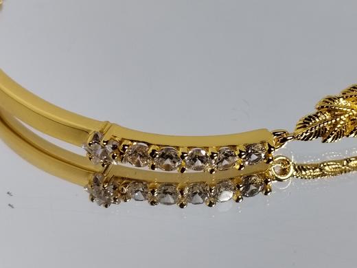 吾悦"520"  S925镀金手链  让我以这样的方式守护和陪伴你  致敬军恋 商品图3