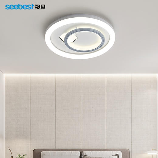 极光-厚板卧室灯 商品图1