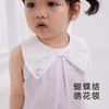 英氏婴儿衣服女宝宝纯棉哈衣短袖蝴蝶结连体衣夏季薄款包屁衣 商品缩略图1