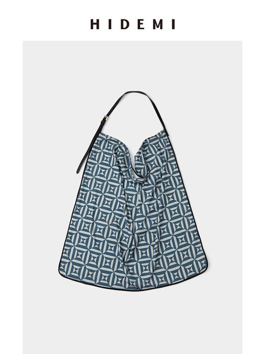 HIDEMI “我们做印花”经典几何图形印花垂顺套装 短袖上衣/阔腿裤/长袖衬衫 商品图8