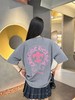 CH 2024夏新款 经典马蹄元素 洗水做旧磨破 OVERSIZE圆领短袖T恤 男女情侣款 Z-11606 商品缩略图3