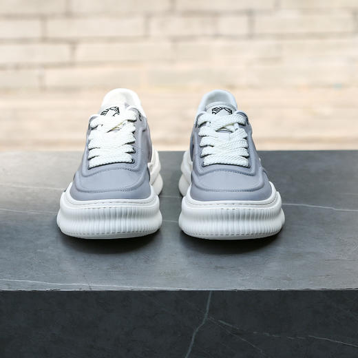 DRONKOO 2024 系带滚条包边布料低帮板鞋 商品图2