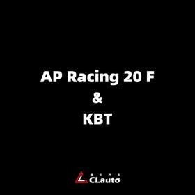 AP RACING 20寸 六活塞 前轮 刹车套件CP8520 CP9560 CP9570 KBT 亲民混搭套装 | KBT RACING x 酷乐汽车