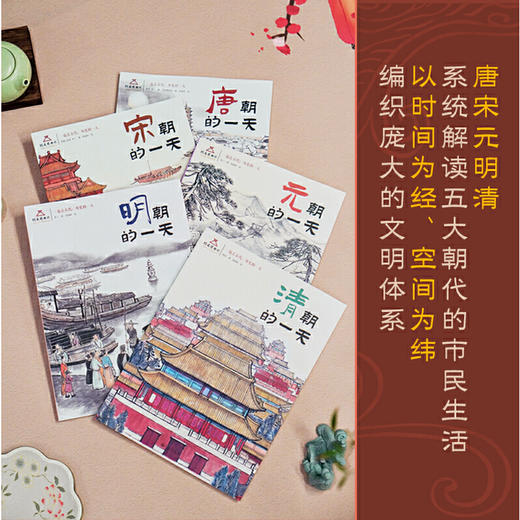 《 一起去古代：历史的一天》（全5册）★赠送“知识拓展”墙书+明信片 +书签 商品图3