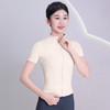 BWELL立领前拉链修身短袖运动外套BWY7590 商品缩略图3