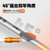 佳钓尼不锈钢自动回弹支架头通用加长耐用耐磨蝴蝶稳固支架头垂钓 商品缩略图4