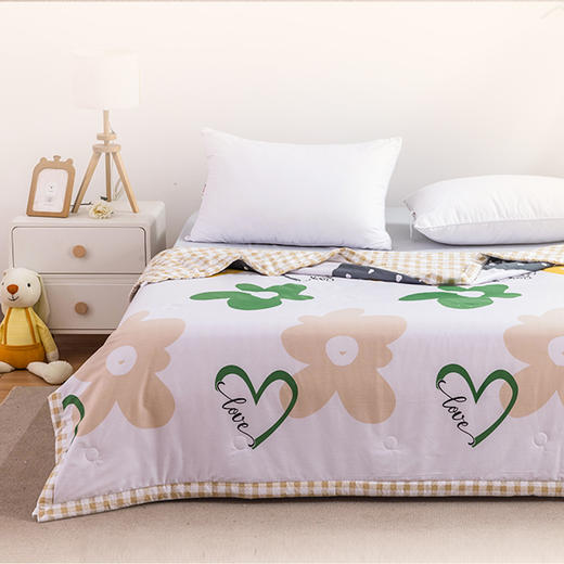 多喜爱 天丝绸印花空调被夏被 花间晴cs 商品图0