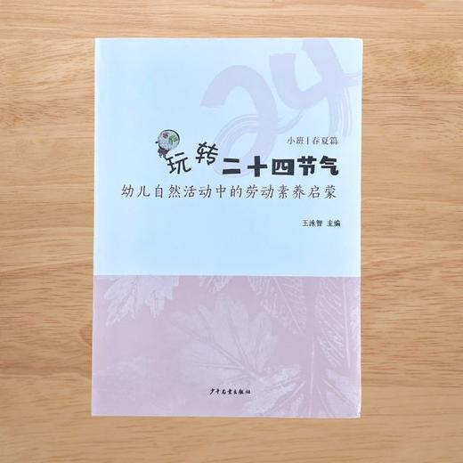 【24年新书】玩转二十四节气幼儿自然活动中的劳动素养启蒙小班中班大班（全三册） 商品图1