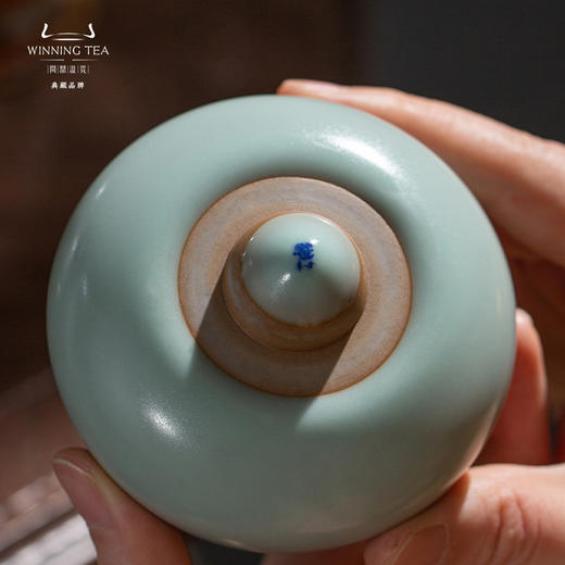 问鼎汝瓷苏溪杯月团杯 商品图3