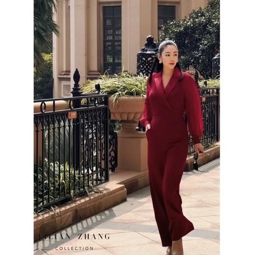 定制—精"剪"入微—吸烟装(Le’ Smoking)知性气质醋酸连体裤2304100 商品图0