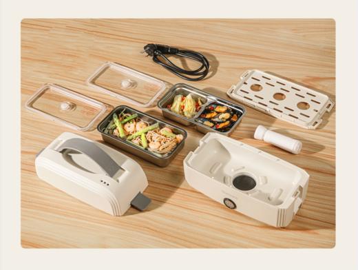 三食黄小厨The sun 电热饭盒可插电加热饭盒便携式（FH3） 商品图4
