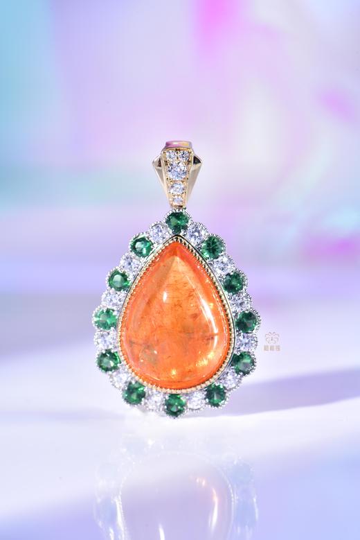 【夏日甜心】水滴芬达石挂坠-CB12401007 商品图0