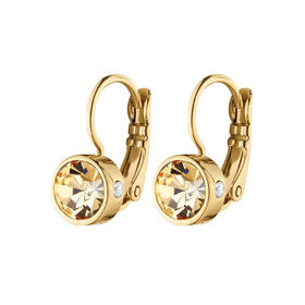 北京仓｜Dyrberg Kern-MADU-璀璨金 耳环（金色）［丹麦设计师］