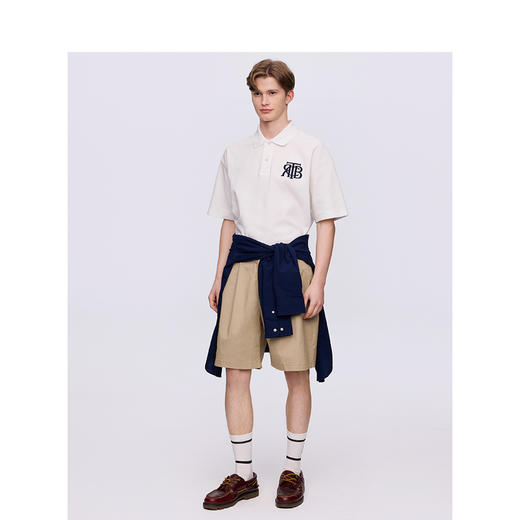 TeenieWeenie小熊男装字母POLO衫T恤男夏季TNHW242403A 商品图2