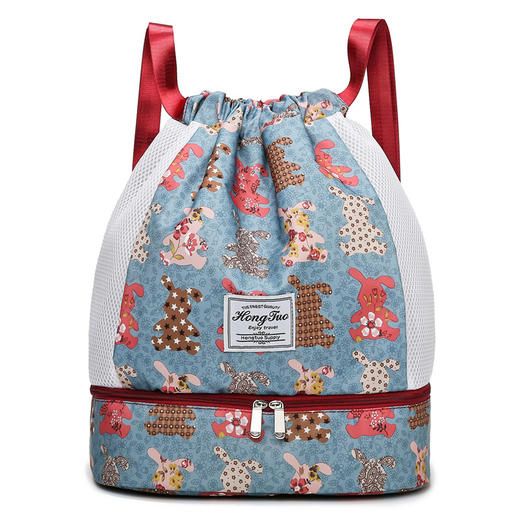 【一包多用，多色可选！】干湿分离游泳休闲双肩包，2024韩版简约瑜伽包轻便防泼水旅行包，运动 健身 旅行 一包搞定-lm！ 商品图13