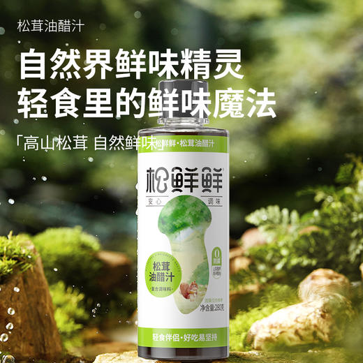 松鲜鲜松茸调味料组合装 一品鲜油醋汁素蚝油番茄沙司全家实惠调味套餐 商品图3