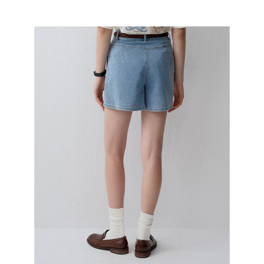 TeenieWeenie小熊卡通牛仔短裤女夏季女牛仔裤TTTF242506T 商品图4