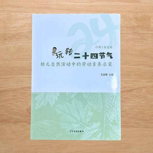 【24年新书】玩转二十四节气幼儿自然活动中的劳动素养启蒙小班中班大班（全三册） 商品图2