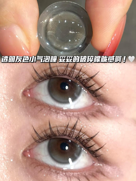 cheese gray 白月光泡泡 【日抛·十片装】 商品图0