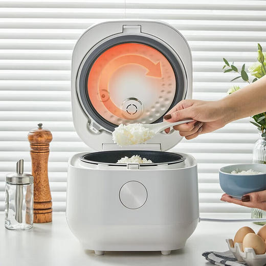 小熊（Bear）IH家用电饭锅电饭煲 智能多功能 DFB-Q30B5米白色 3L 商品图2