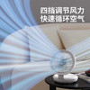 爱登edon悬浮空气循环扇小型充电可折叠免打孔厨房宿舍壁挂电风扇 绿色E813A【插充可用】 商品缩略图1