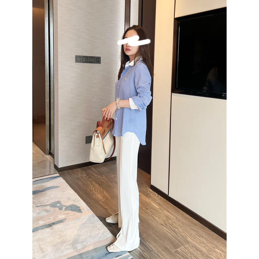 秋季特价 2404304    ce 金属扣喇叭裤 商品图4