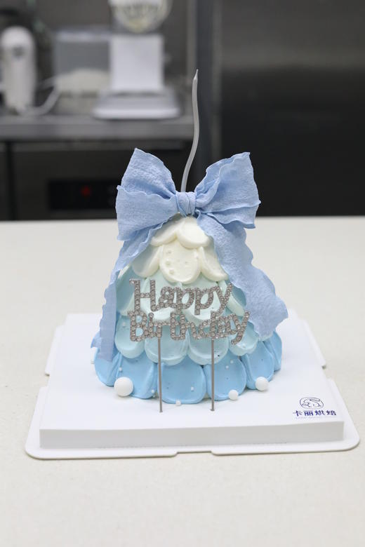 女王蝴蝶结蛋糕（蓝色款） 商品图0