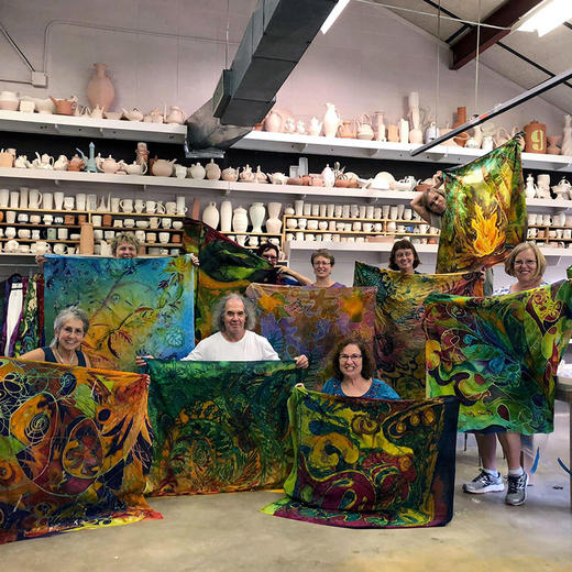 美国侠客绿牌丝绸绘画解决方案 商品图3