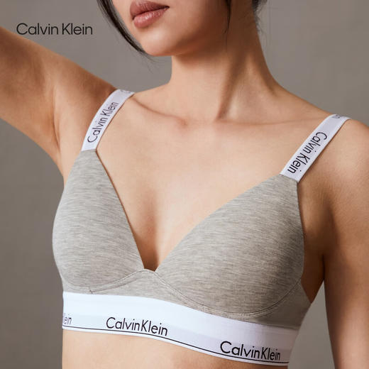 CKU【摩登引力带】新款女士无钢圈薄垫深V文胸QF7622AD 商品图10