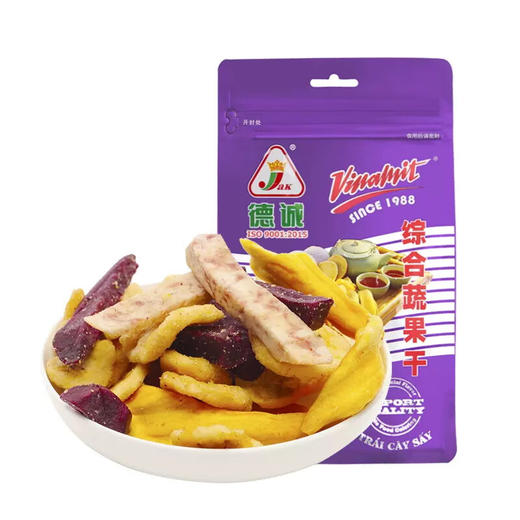 越南德诚综合蔬果干80g/200g 采摘越南新鲜蔬果 5种综合 050821/050202 商品图0