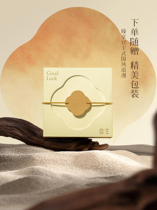 Fanci范琦×宫主平安锁项链女s925银和田玉长命锁小众轻奢高级生日礼物送女友 商品图4