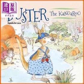 【中商原版】暖心动物故事集 袋鼠布斯特 Buster the Kangaroo 英文原版 儿童绘本 动物故事图画书 精装进口 童书 3-6岁