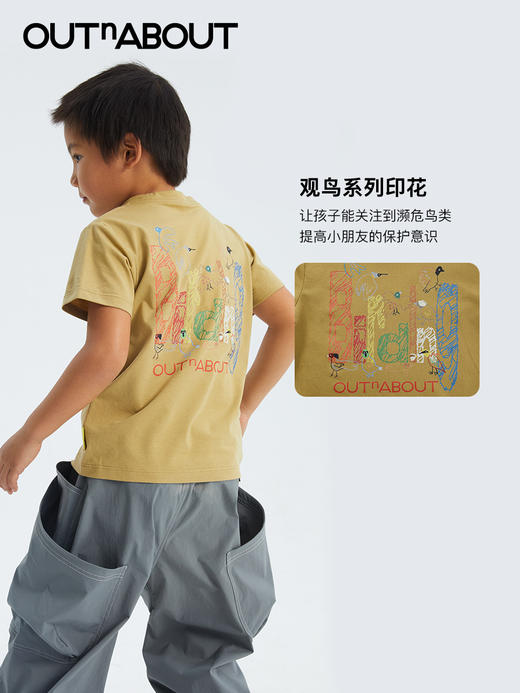 OUTnABOUT出门走走 24ss图形凉感短袖T恤 商品图3