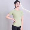 BWELL后背网纱拼接修身运动短袖T恤BWY7592 商品缩略图2