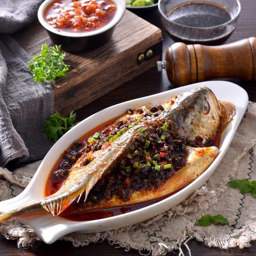 豆豉黄花鱼 约300-400g/份【半成品—需加熟食用】 商品图0