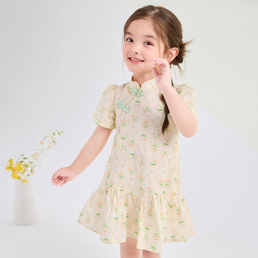 笛莎Deesha 小童连衣裙2024年新款连衣裙 商品图2