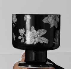 黑山茶花高脚杯 商品图0